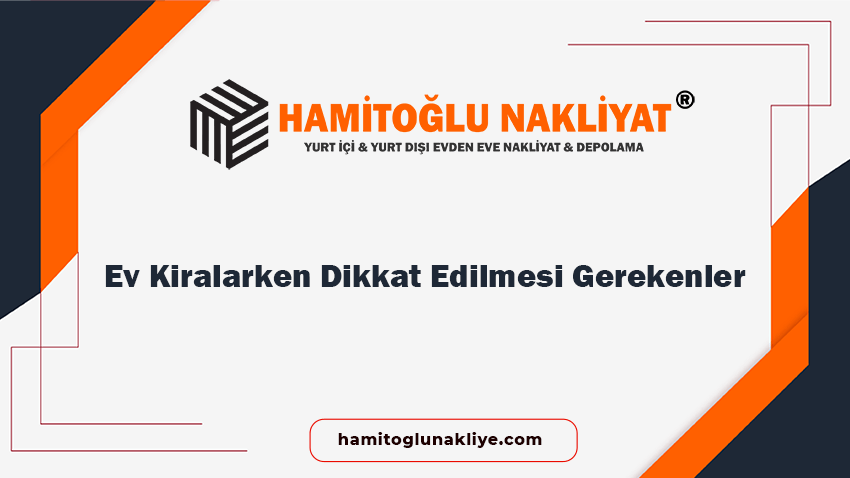 Ev Kiralarken Dikkat Edilmesi Gerekenler